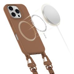 Tech-Protect MagNecklace MagSafe iPhone 16 Pro Case - Brown-thumb-2