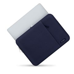 Tech-Protect Sleeve Laptop 13-14 Case - Navy Blue-thumb-4