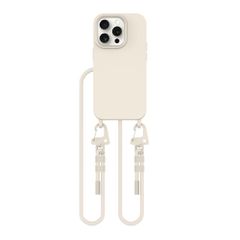 Tech-Protect MagNecklace MagSafe iPhone 15 Pro Case - Beige-thumb-1