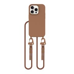 Tech-Protect MagNecklace MagSafe iPhone 15 Pro Case - Brown-thumb-1