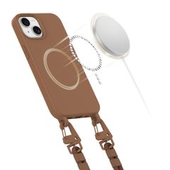 Tech-Protect MagNecklace MagSafe iPhone 14 Case - Brown-thumb-2