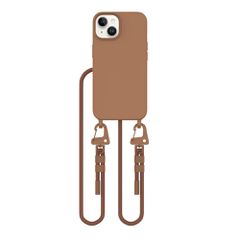 Tech-Protect MagNecklace MagSafe iPhone 14 Case - Brown-thumb-1