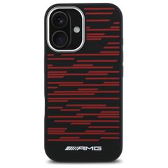 AMG Silicone Graphics MagSafe case for iPhone 16 - black-thumb-2