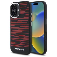 AMG Silicone Graphics MagSafe case for iPhone 16 - black-thumb-0