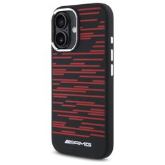 AMG Silicone Graphics MagSafe case for iPhone 16 - black-thumb-1
