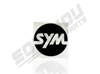 ΑΥΤΟΚΟΛΛΗΤΟ ΛΟΓΟΤΥΠΟ SYM ΜΑΥΡΟ 9Χ9 cm