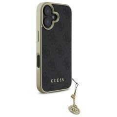 Guess 4G Charms Collection case for iPhone 16 Plus - black-thumb-3