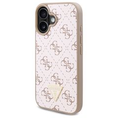 Guess New 4G Triangle Case for iPhone 16 Plus - White-thumb-3