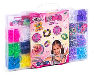 4-Girlz - 5000+ loomie's in Suitcase (63006) / Toys