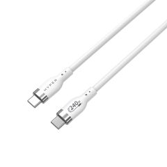 Hyper - 2M Silicone 240W USB-C Charging Cable - White-thumb-4