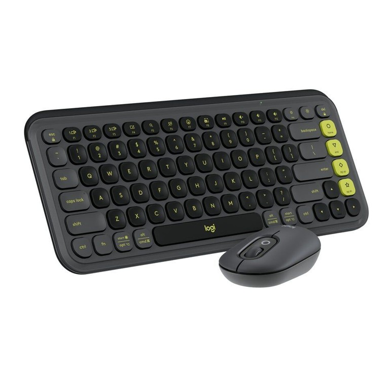 Logitech - Pop Icon Combo Nordic - Graphite / Computers
