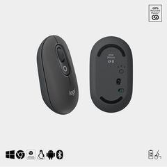 Logitech - Pop Icon Combo Nordic - Graphite / Computers-thumb-4