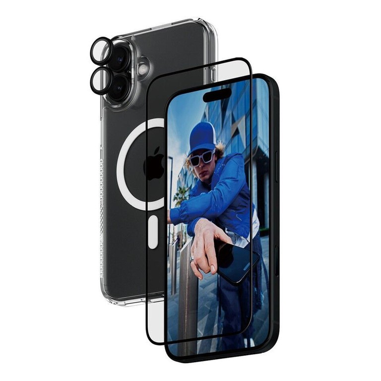 PanzerGlass - iPhone 16 Plus 7'' 3-in-1 Protection Bundle / Electronics