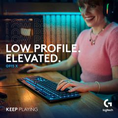 Logitech - G915 X Low-Profle Wired Gaming Keyboard-thumb-3