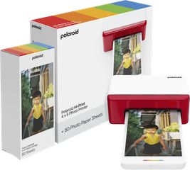 Polaroid - Hi-Print 4x6 E-Box Photo Printer - White / Computers