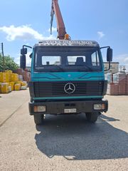 Dump + Crane Mercedes-Benz 1991 1729