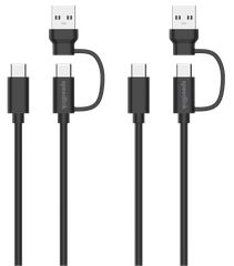 Speedlink - STREAM Play & Charge USB-C/A to USB-C Cable Set, black / Electronics-thumb-1