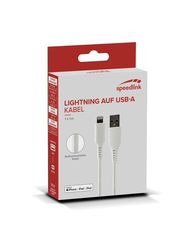 Speedlink - USB-A to Lightning Cable, white-thumb-1