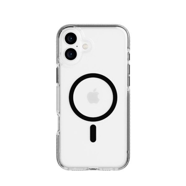 Tech21 - Evo Crystal - Cover - iPhone 16 Plus - MagSafe - Black / Electronics