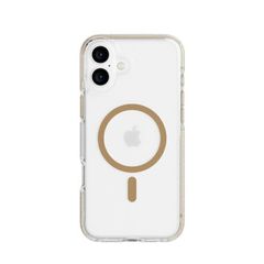 Tech21 - Evo Crystal - Cover - iPhone 16 Plus - MagSafe - Gold / Electronics