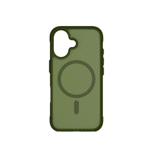 Tech21 - Evo Armour - Cover - iPhone 16 - MagSafe - Green / Electronics