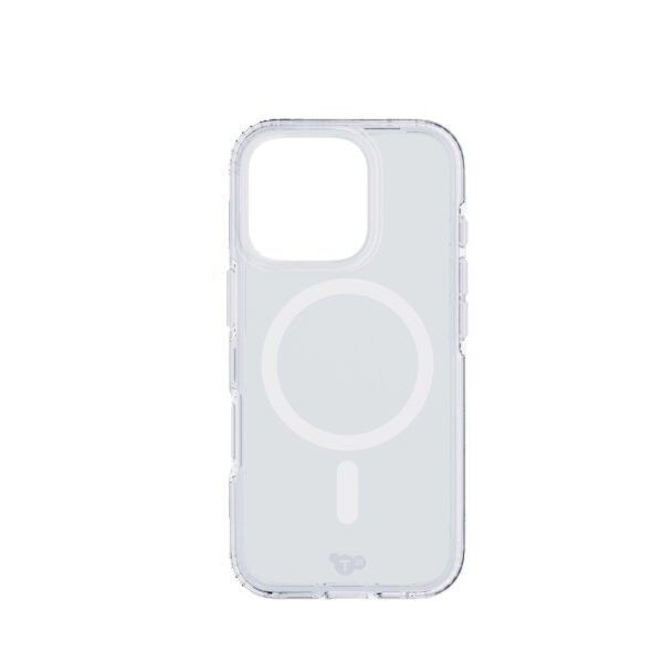 Tech21 - Evo Clear - Cover - iPhone 16 Pro - MagSafe - Clear / Electronics