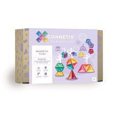 Connex - Pastel Shape Expansion Pack 48 Pieces (CT-P-00048-SE) / Toys