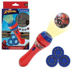 Lexibook - Spider-Man Stories Projector and Torch Light - (LTC050SP) / Toys