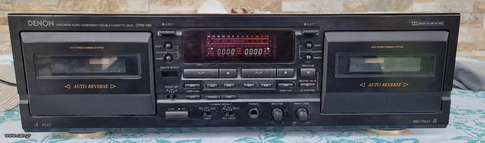 Denon DRW-585 Double Cassette Deck
