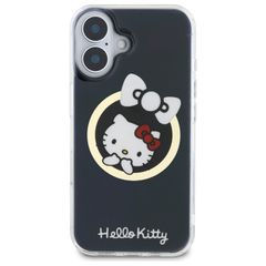 Hello Kitty IML Fun bow Magsafe iPhone 16 Case - Black-thumb-2