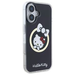 Hello Kitty IML Fun bow Magsafe iPhone 16 Case - Black-thumb-3