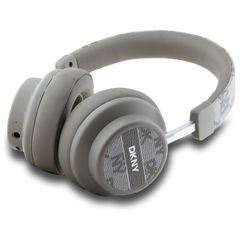 DKNY Bluetooth On-Ear Headphones DKBHM2PCSHLE Beige/Beige Checkered Pattern-thumb-1