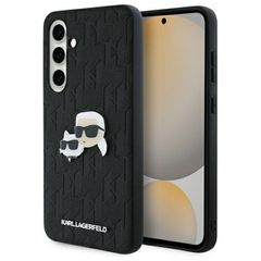 Karl Lagerfeld KLHCS24FEPGKLKCPK Sam S24 FE S721 black/black hardcase Monogram Karl Head Pin