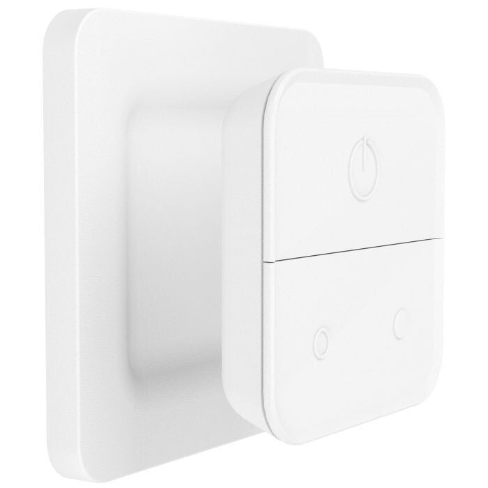 Eglo Connect. Z Wall Switch features a plastic structure in a white finish / Electronics