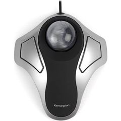 Kensington - Trackball Orbit Optical Wired, Silver/Black / Computers-thumb-1