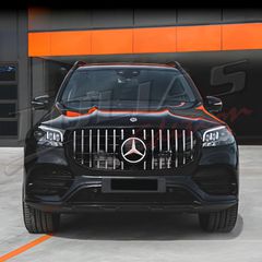 MERCEDES BENZ GLS X167 2020+ SPORT GRILLE Type GT / ΜΑΣΚΑ ΠΡΟΦΥΛΑΚΤΗΡΑ PANAMERICANA-thumb-4