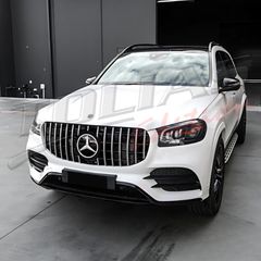MERCEDES BENZ GLS X167 2020+ SPORT GRILLE Type GT / ΜΑΣΚΑ ΠΡΟΦΥΛΑΚΤΗΡΑ PANAMERICANA-thumb-6