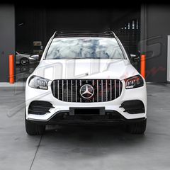 MERCEDES BENZ GLS X167 2020+ SPORT GRILLE Type GT / ΜΑΣΚΑ ΠΡΟΦΥΛΑΚΤΗΡΑ PANAMERICANA-thumb-9