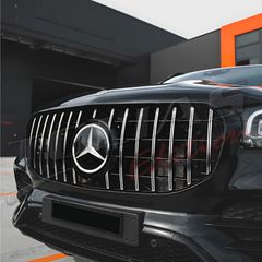 MERCEDES BENZ GLS X167 2020+ SPORT GRILLE Type GT / ΜΑΣΚΑ ΠΡΟΦΥΛΑΚΤΗΡΑ PANAMERICANA-thumb-8