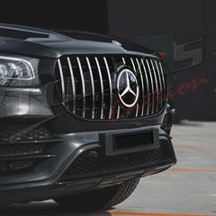 MERCEDES BENZ GLS X167 2020+ SPORT GRILLE Type GT / ΜΑΣΚΑ ΠΡΟΦΥΛΑΚΤΗΡΑ PANAMERICANA-thumb-1