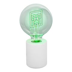 Minecraft Neon LED Bulb Creeper-thumb-2
