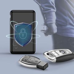 Tech-Protect KLR200 Metal Car Key Case RFID Blocking - Black-thumb-2