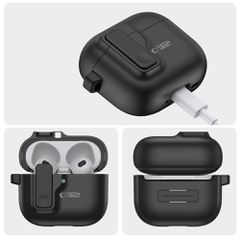 Tech-Protect Slim Hook Case for AirPods 4 - Black-thumb-4