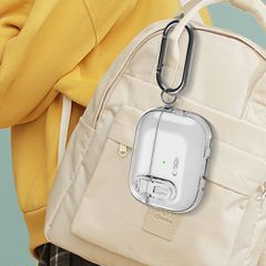Tech-Protect Slim Hook Case for AirPods 1 / 2 - Clear-thumb-4