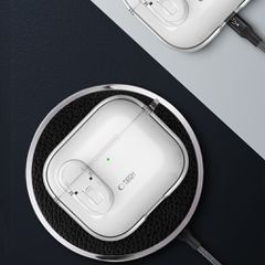 Tech-Protect Slim Hook Case for AirPods 4 - Clear-thumb-3