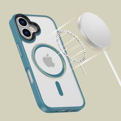 Tech-Protect MagMat MagSafe iPhone 16 Case - Blue-thumb-2