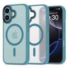 Tech-Protect MagMat MagSafe iPhone 16 Case - Blue-thumb-0