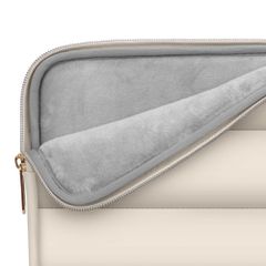 Tech-Protect Puffy 13-14 Laptop Bag - Beige-thumb-3