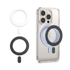 Ring Tech-Protect MMP-100 with MagSafe (2 pcs.) - white - black-thumb-3