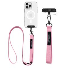 Tech-Protect C65 Rope Crossbody Leash - Pink-thumb-1